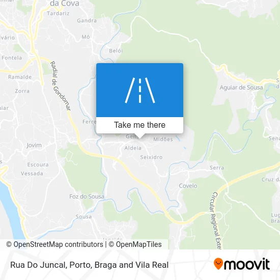Rua Do Juncal map