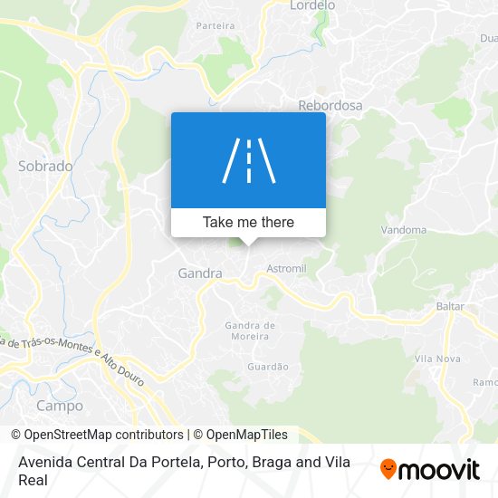 Avenida Central Da Portela mapa