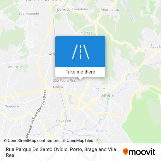Rua Parque De Santo Ovídio map
