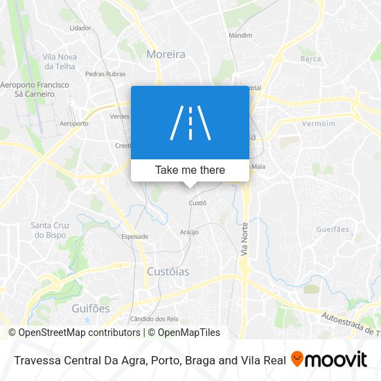 Travessa Central Da Agra map