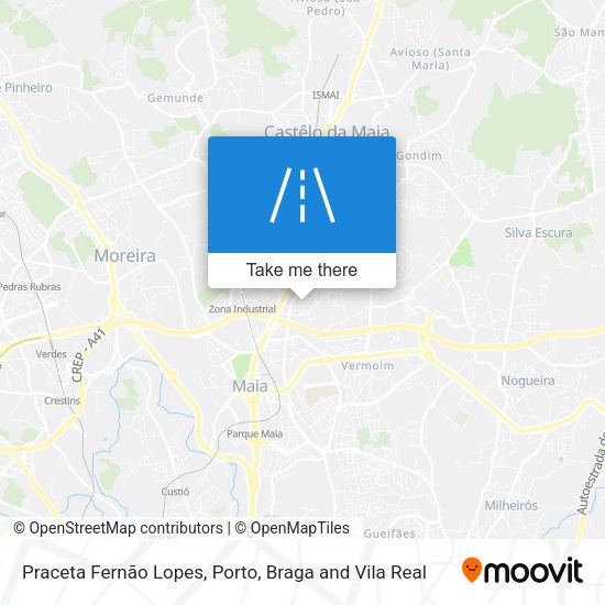 Praceta Fernão Lopes map