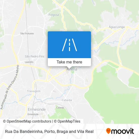 Rua Da Bandeirinha map