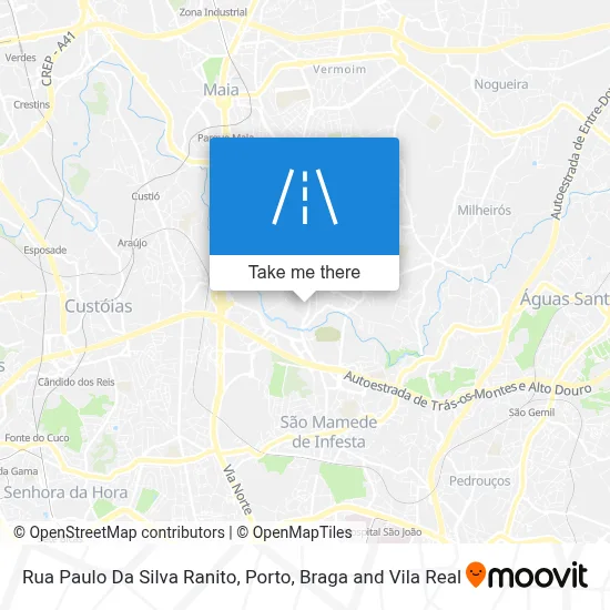 Rua Paulo Da Silva Ranito map
