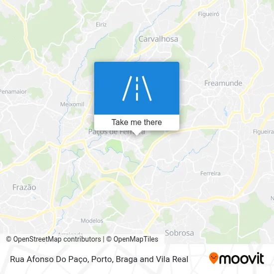 Rua Afonso Do Paço map