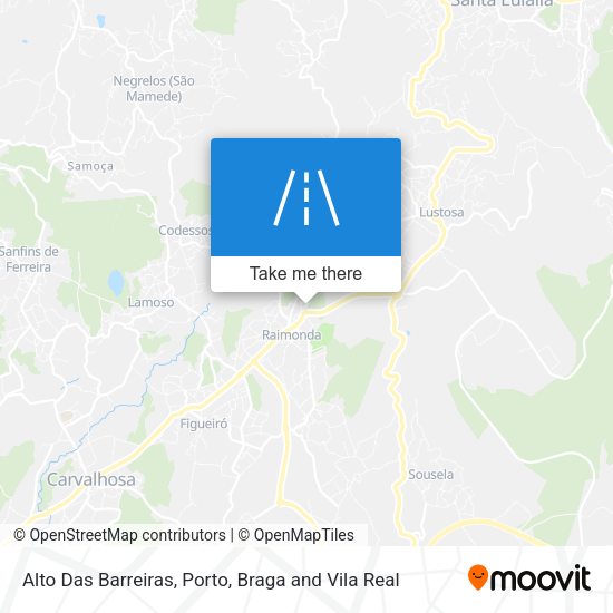 Alto Das Barreiras mapa