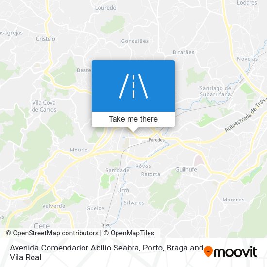 Avenida Comendador Abílio Seabra map