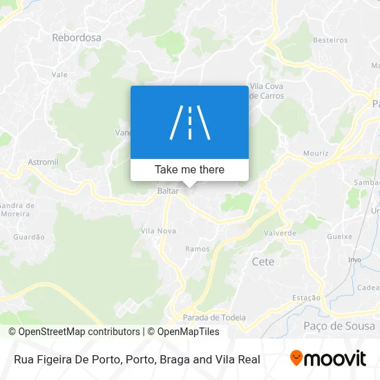 Rua Figeira De Porto map
