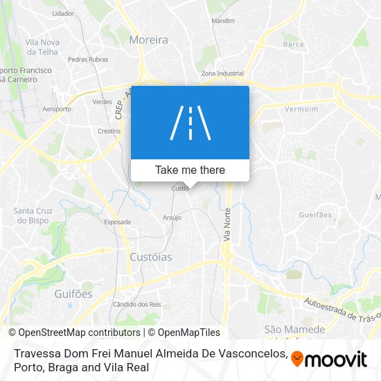 Travessa Dom Frei Manuel Almeida De Vasconcelos mapa