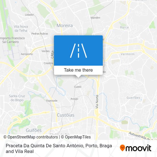 Praceta Da Quinta De Santo António mapa