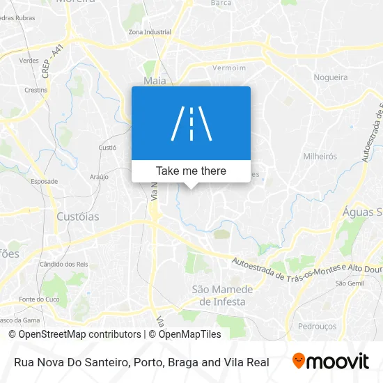 Rua Nova Do Santeiro map