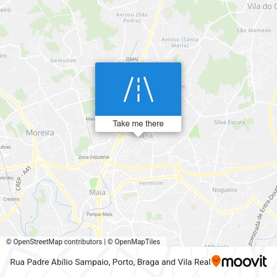Rua Padre Abílio Sampaio map