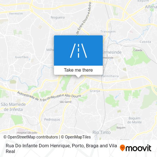 Rua Do Infante Dom Henrique map