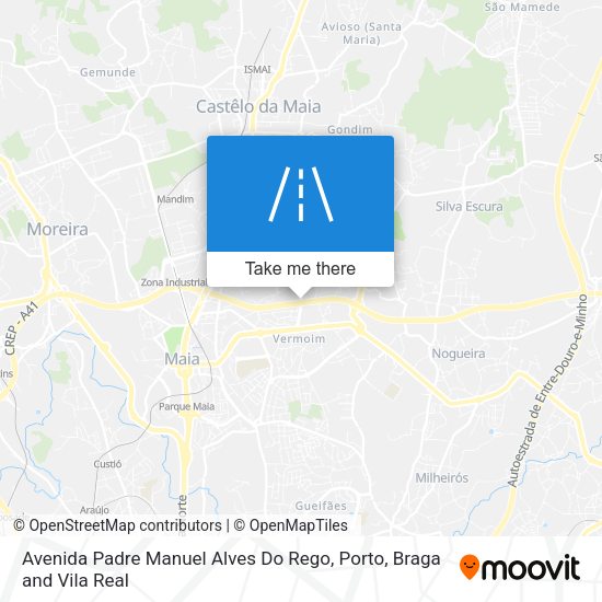 Avenida Padre Manuel Alves Do Rego mapa