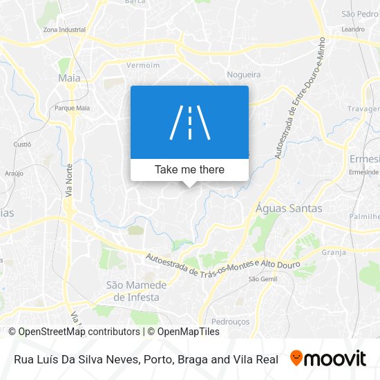 Rua Luís Da Silva Neves map