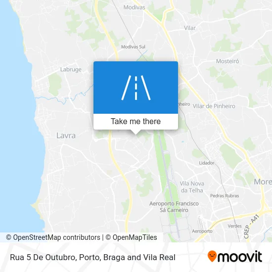 Rua 5 De Outubro map