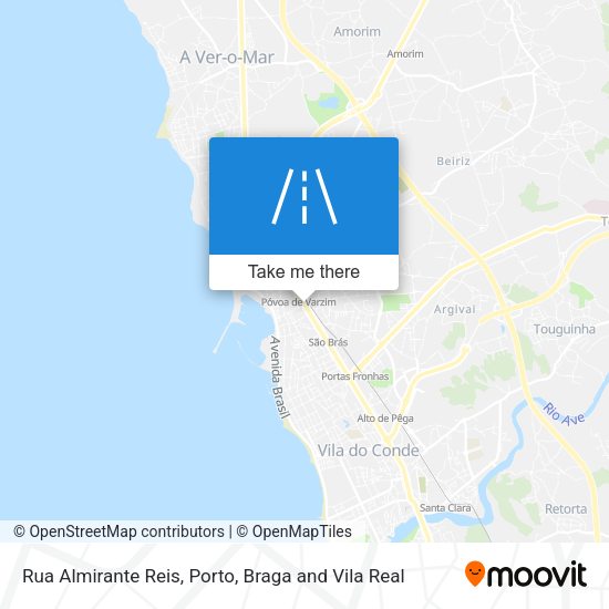 Rua Almirante Reis map