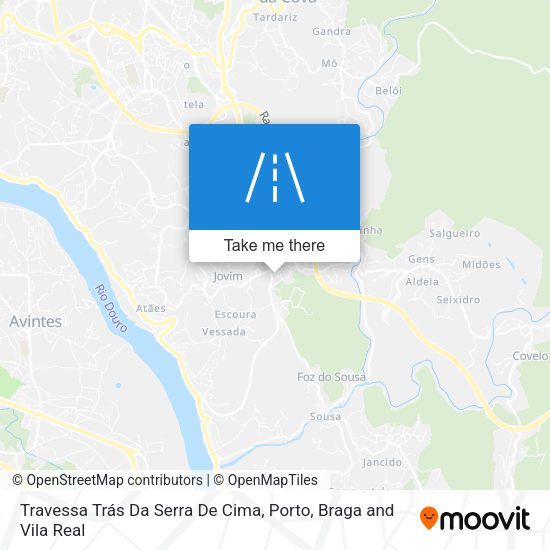 Travessa Trás Da Serra De Cima map