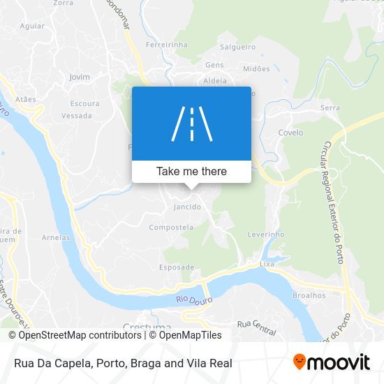 Rua Da Capela map