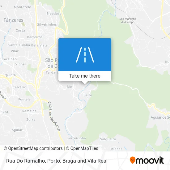 Rua Do Ramalho map