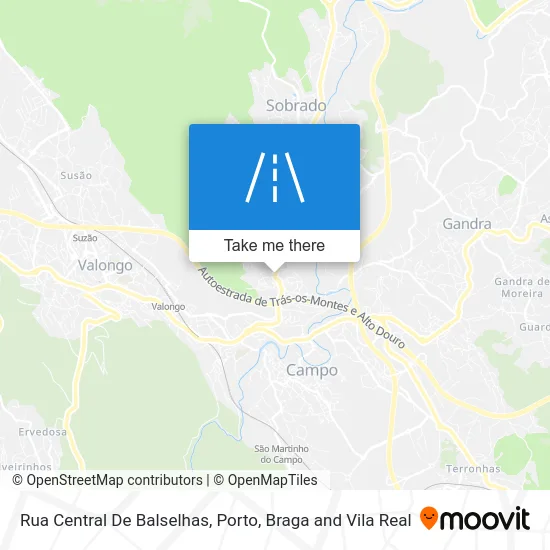 Rua Central De Balselhas map