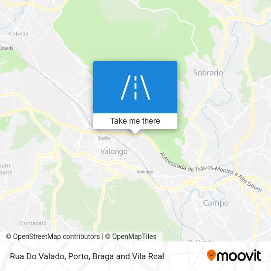 Rua Do Valado map