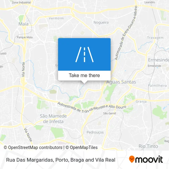 Rua Das Margaridas map