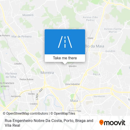 Rua Engenheiro Nobre Da Costa map