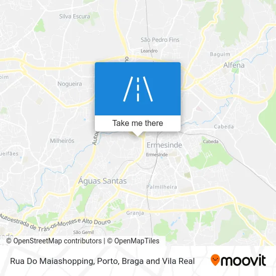 Rua Do Maiashopping map