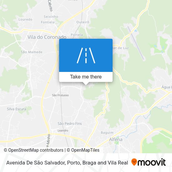 Avenida De São Salvador map