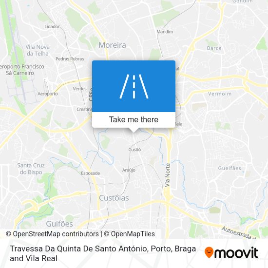 Travessa Da Quinta De Santo António mapa