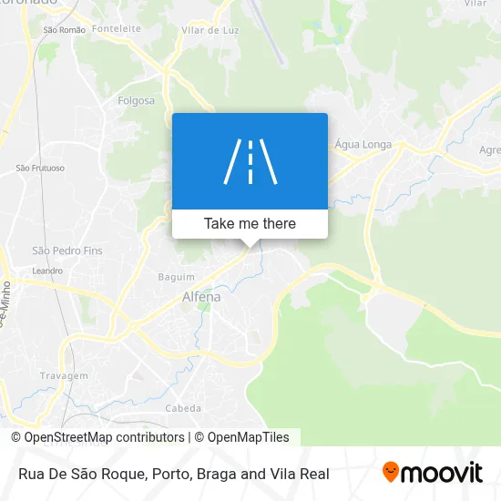 Rua De São Roque map