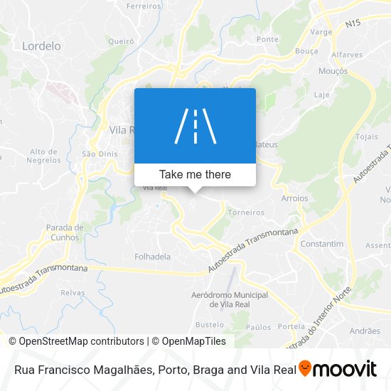 Rua Francisco Magalhães map