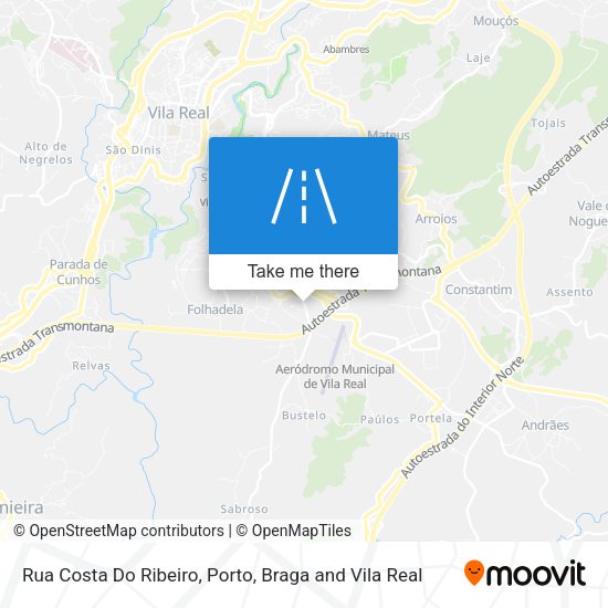 Rua Costa Do Ribeiro mapa