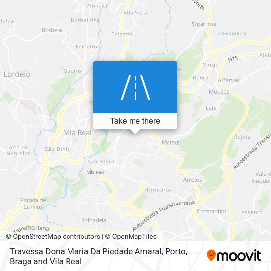 Travessa Dona Maria Da Piedade Amaral map