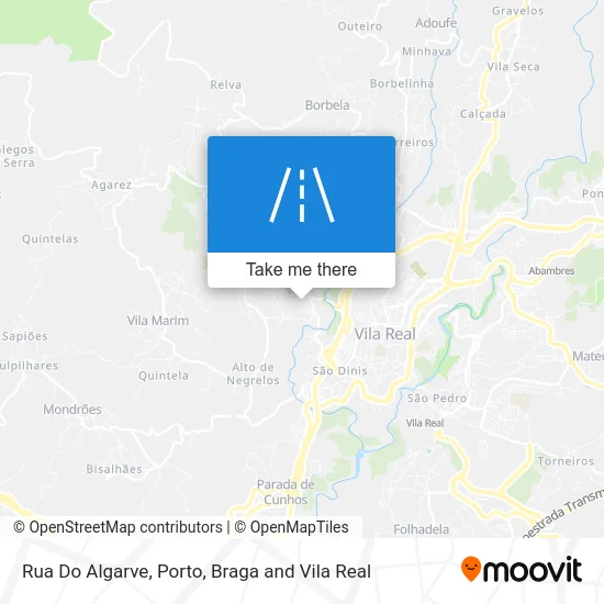 Rua Do Algarve map