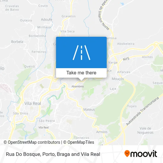 Rua Do Bosque map
