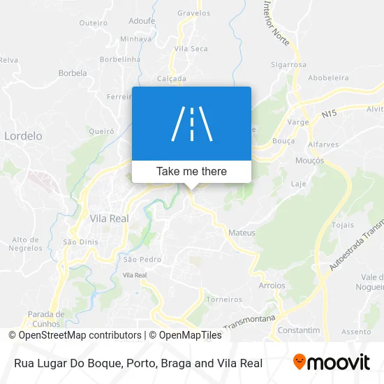 Rua Lugar Do Boque map
