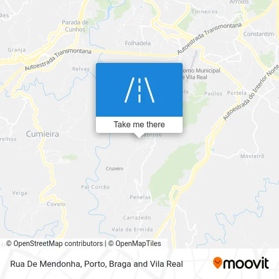 Rua De Mendonha map