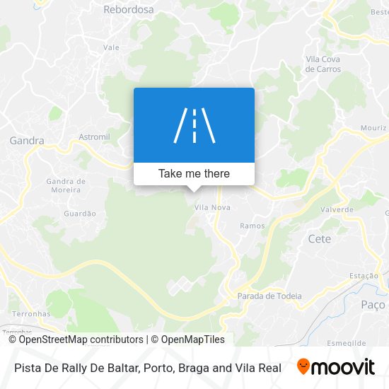 Pista De Rally De Baltar map
