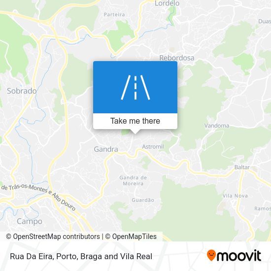 Rua Da Eira map