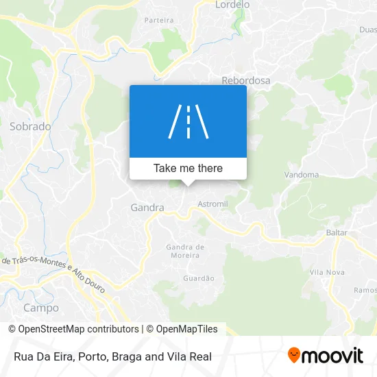 Rua Da Eira map
