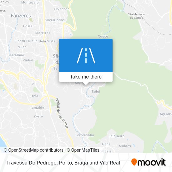 Travessa Do Pedrogo mapa