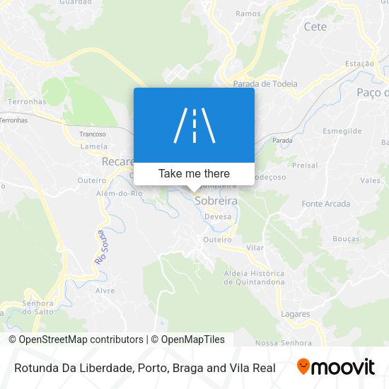 Rotunda Da Liberdade mapa