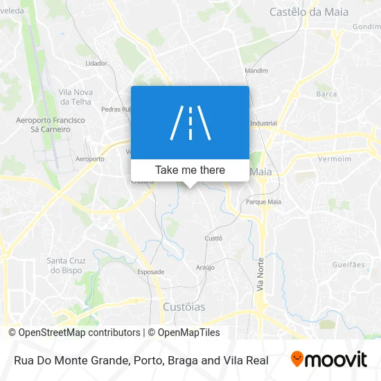 Rua Do Monte Grande map