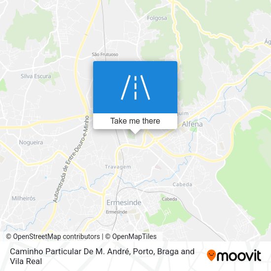 Caminho Particular De M. André map
