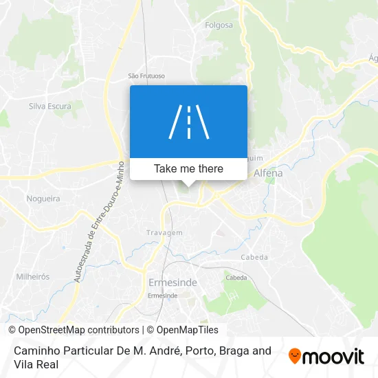 Caminho Particular De M. André map