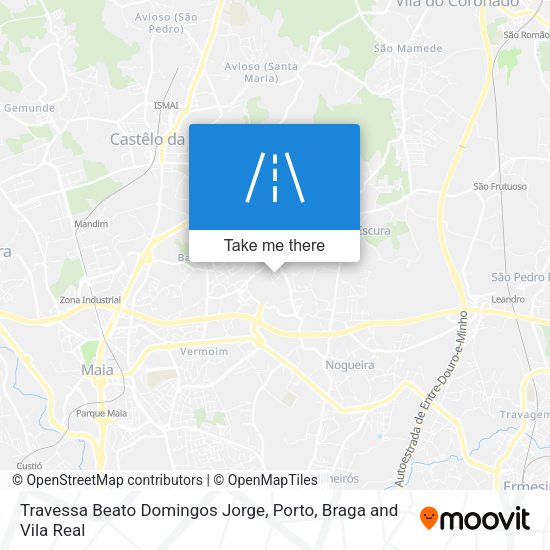 Travessa Beato Domingos Jorge mapa