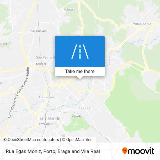 Rua Egas Moniz map