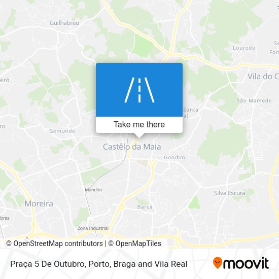 Praça 5 De Outubro map