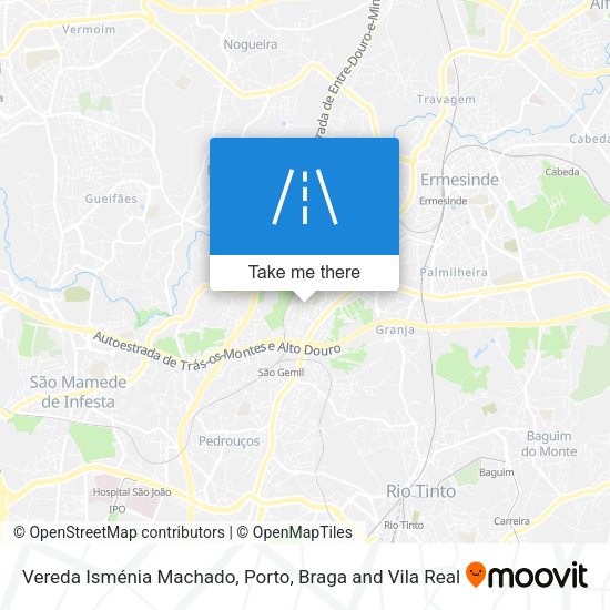 Vereda Isménia Machado map